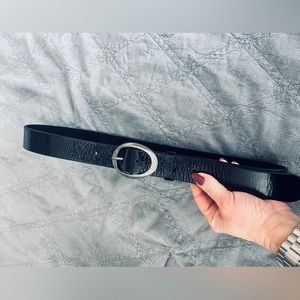 Free People Black Belt Size Small